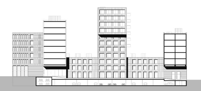 DKV Westerdok doorsnede