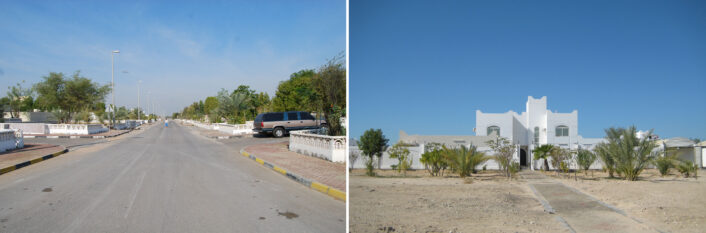 SPUTNIK Abu Dhabi typical street and house