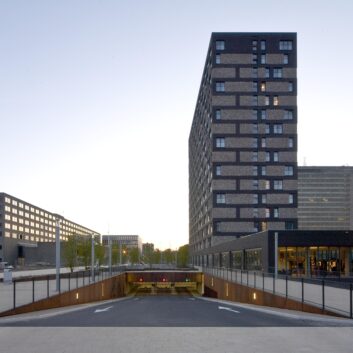 SPUTNIK Erasmus University Parking Garage phase2 entrance