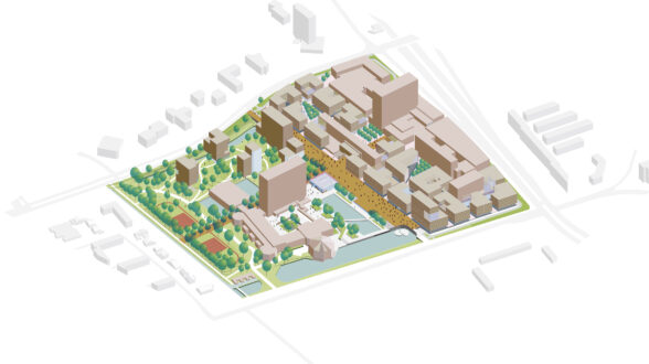 SPUTNIK Erasmus University Parking Garage master plan