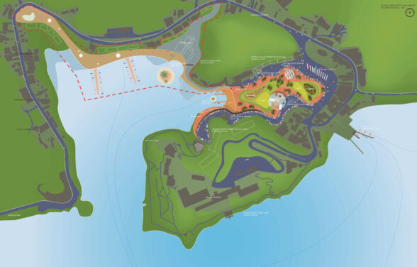 SPUTNIK Sun Moon Lake shuishe plan