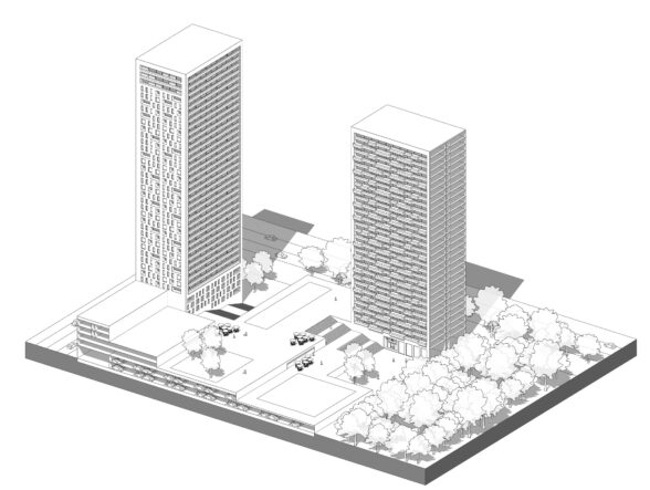 TPDVSP New Zizkov Centre section model2